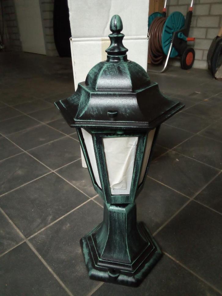 tuinlampen wand, staander, Massive nieuw , bronskleur, zwart, Tuin en Terras, Buitenverlichting, Nieuw, Overige typen, Aluminium