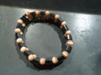 Armband Hematiet met katteoog (01), Ophalen of Verzenden, Nieuw, Zwart, Overige materialen