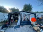 Detleffs caravan bj. 2000 aan gardameer, Caravans en Kamperen, Rondzit, Particulier, Dethleffs, Luifel
