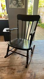 Kleine houten schommelstoel, Huis en Inrichting, Gebruikt, Bruin, Eén, Hout