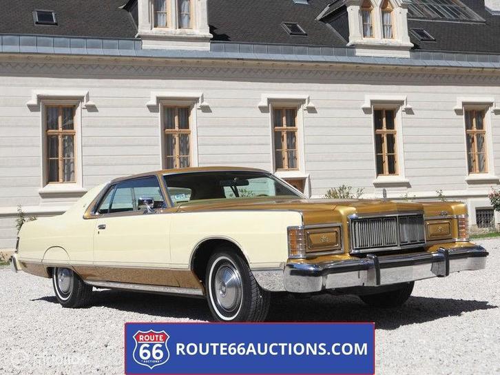 Mercury Grand Marquis 2-Door Coupe | 1977 | Route 66 Auction, Auto's, Oldtimers, Bedrijf, Te koop, Mercury, Benzine, Overige carrosserieën
