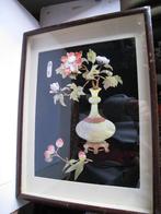 CHINEES DRIE DIMENSIONAAL WERK PARELMOER - LAKWERK ETC, Antiek en Kunst, Curiosa en Brocante, Verzenden