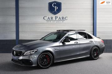 Mercedes-Benz C-klasse AMG 63 S KUIPSTOELEN/SFEER/PANORAMADA beschikbaar voor biedingen