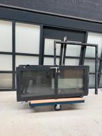 2 buiten aluminium deuren incl kozijn, 75 tot 150 cm, Deurkozijn, Aluminium, Ophalen of Verzenden