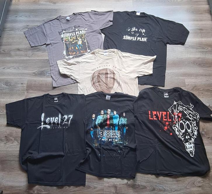 Punk/Rock Tour Shirts - Diverse Bands & Maten, Verzamelen, Overige Verzamelen, Ophalen of Verzenden