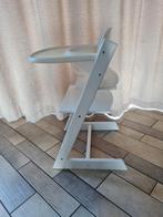 Tripp Trapp Stokke+babyset+playtray Als Nieuw!, Ophalen, Zo goed als nieuw, Meegroeistoel, Stoelverkleiner