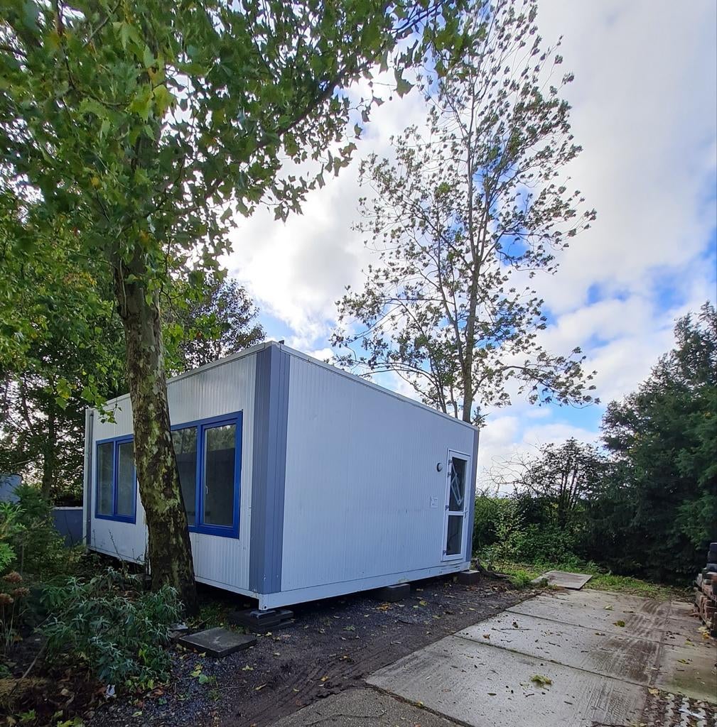 Grote woonunit 6x6 meter, Zakelijke goederen, Machines en Bouw | Keten en Containers, Ophalen