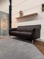 Nieuw Leolux Mayon Bank 2,5 zits bruin leer Design l173, Huis en Inrichting, Banken | Bankstellen, Leolux, Ophalen of Verzenden