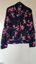 Blouse met rits, Kleding | Dames, Blouses en Tunieken, Ophalen of Verzenden, Zo goed als nieuw, Maat 42/44 (L), Blauw