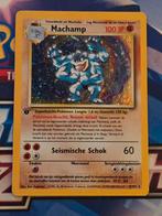 Machamp 8/102 Base 1st Edition Holo NL - LP, Ophalen of Verzenden, Gebruikt, Losse kaart