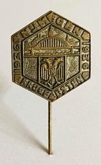 Nijmegen Brugfeesten 1936 - oude speld - 1936, Verzamelen, Speldjes, Pins en Buttons, Ophalen of Verzenden, Gebruikt, Stad of Land