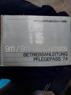 Porsche 911 instructie boekje, Ophalen of Verzenden