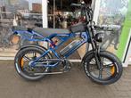 FIETSMASTER V20 FATBIKE PRO PLUS UPGRADE E BIKE BLAUW OP=OP!, Overige merken, Nieuw, Ophalen of Verzenden, 59 cm of meer