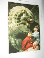 5777 CHINA, Peking, Bronzen Leeuw, bij zomerpaleis, Verzamelen, Ansichtkaarten | Buitenland, Ongelopen, Verzenden