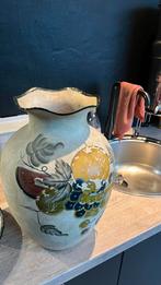 Vazen plus bord, Huis en Inrichting, Woonaccessoires | Vazen, Ophalen of Verzenden, Overige kleuren, Glas, Minder dan 50 cm