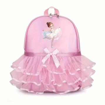 Ballerina Rugzak Meisjes – Roze Tutu Rugtas met Strik beschikbaar voor biedingen