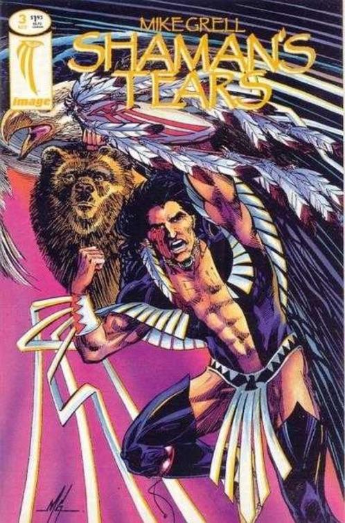Mike Grell Shaman's Tears #3 ( 1994 ) Image Comics, Boeken, Strips | Comics, Zo goed als nieuw, Eén comic, Amerika, Verzenden