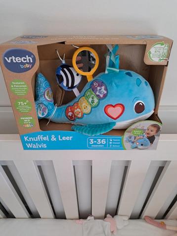 Vtech knuffel en leer walvis, nieuw beschikbaar voor biedingen