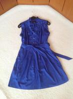 Super mooie blauw - paars jurk van Ted Baker, mt 3(40-42)., Ted Baker, Blauw, Maat 38/40 (M), Ophalen of Verzenden