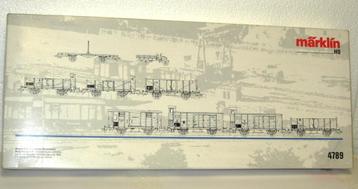 Marklin Goederenwagens set 4789 NIEUW OVP beschikbaar voor biedingen