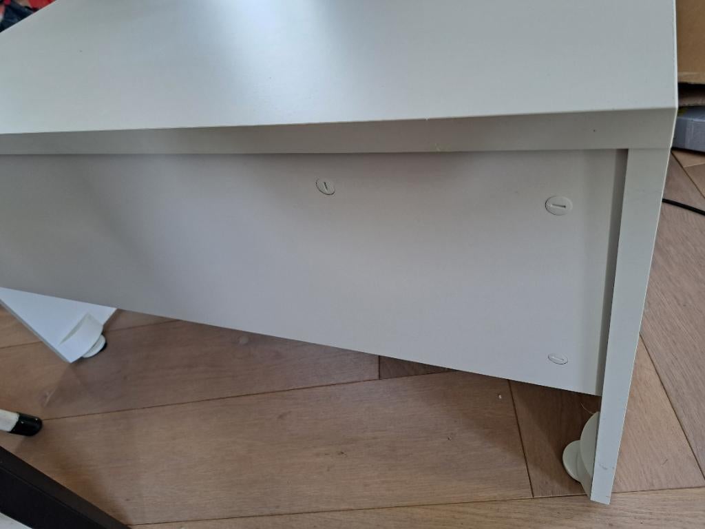 Ikea ladekast, Ophalen, 1 of 2 laden, Wit, 50 tot 100 cm