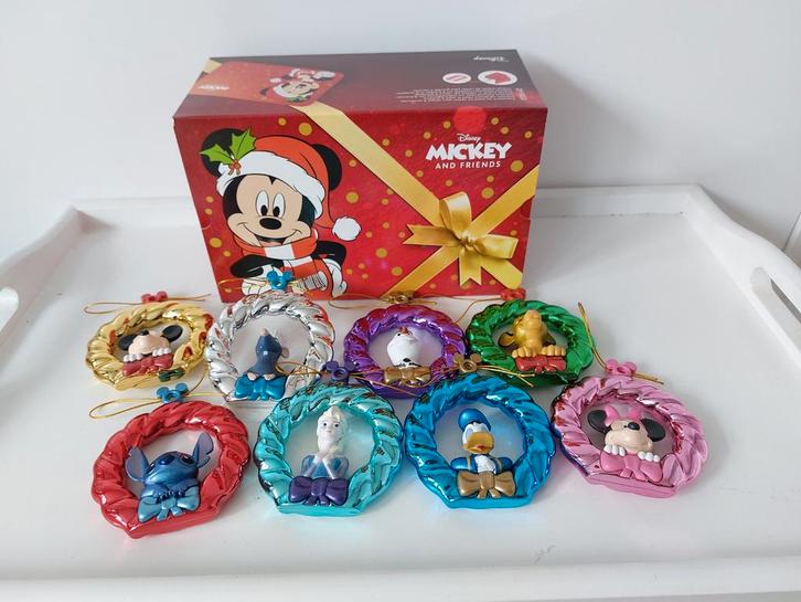 AH Disney kersthanger / bal / kerstkrans compleet met blik, Verzamelen, Supermarktacties, Albert Heijn, Ophalen of Verzenden