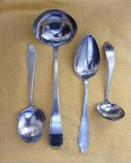 Gero Zilmeta 4 dienlepels 763, Ophalen of Verzenden, Gebruikt, Rvs of Chroom, Bestekset