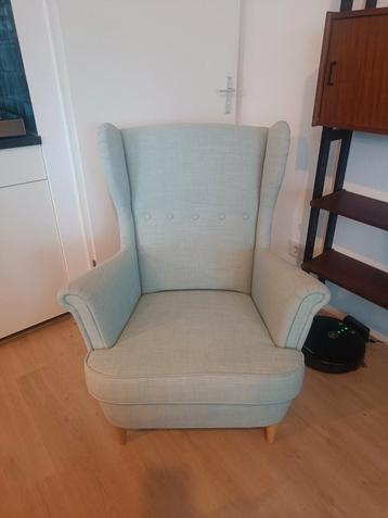 Ikea Lichtblauwe Zitstoel - Heerlijk Comfort! beschikbaar voor biedingen