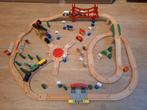 Houten treinbaan startset, Kinderen en Baby's, Speelgoed | Houten speelgoed, Ophalen of Verzenden, Zo goed als nieuw