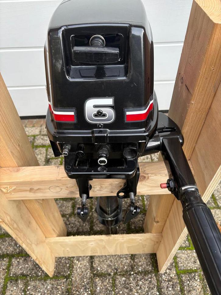 Buitenboordmotor 6pk 2takt kortstaart, Watersport en Boten, Buiten- en Binnenboordmotoren, Benzine, 5 tot 10 pk, Ophalen