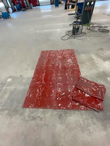 Rode Lasschermen 200x120cm (3 stuks) beschikbaar voor biedingen