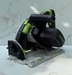 FESTOOL TS 55 INVALZAAG MET LINIAAL 1400MM & 2400MM Z.G.A.N, Doe-het-zelf en Verbouw, Ophalen, Festoolstraat 1, Invalzaag, Zo goed als nieuw