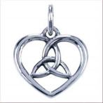 Liefde en verbondenheid in symbolische hanger van zilver, Nieuw, Ophalen of Verzenden, Kruis of Symbool, Zilver