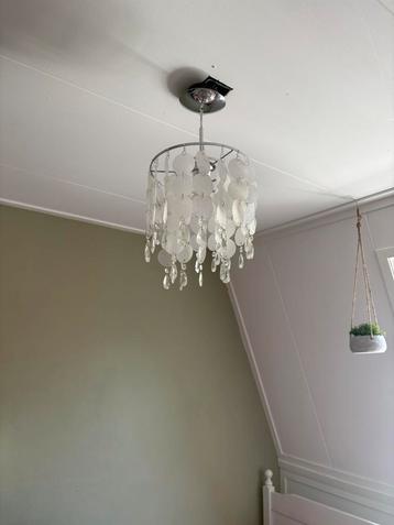 Witte lamp met glas te koop  beschikbaar voor biedingen