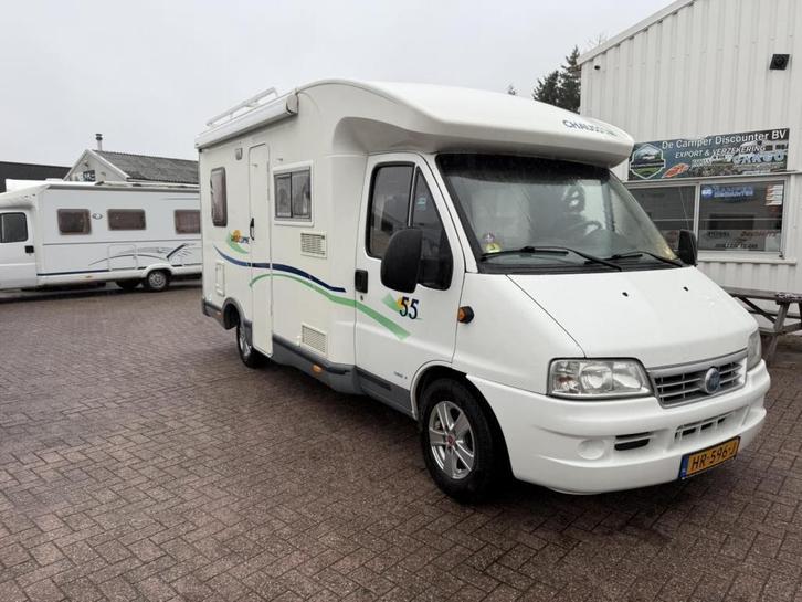 Chausson Welcome 55 2004 2.3JTD Compact, Caravans en Kamperen, Campers, Bedrijf, tot en met 4, Chausson, Diesel