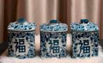 3 chinese gember potten, Ophalen of Verzenden