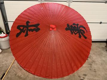 Chinese/Japanse paraplu’s (vintage) beschikbaar voor biedingen