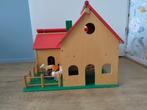 Houten Speelgoed Boerderij met Dieren, Ophalen of Verzenden, Gebruikt, Poppenhuis