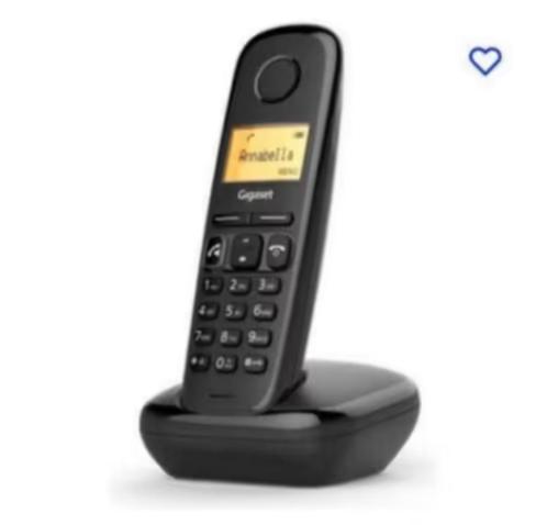 ZGAN! Gigaset A270 huistelefoon zwart handsfree €15,99, Telecommunicatie, Vaste telefoons | Handsets en Draadloos, Zo goed als nieuw