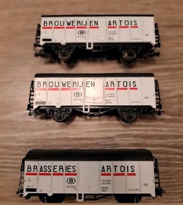 11 Belgische bierwagons  beschikbaar voor biedingen