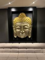 Buddha Rofra Beeld Wanddecoratie - Goudkleurig, Huis en Inrichting, Ophalen, Nieuw