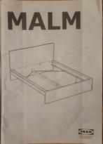 NIEUWE IKEA MALM 2PERSBED HOGE SERIE 160 X 200 CM+ IKEA BODE, Ophalen, 200 cm, 160 cm, Hout