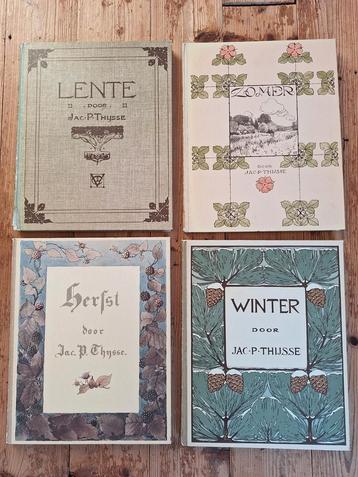 8 boeken Jac. P. Thijsse, Verkade, hardcoversi beschikbaar voor biedingen