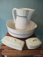 Oude waskom set - lampetstel, Ophalen