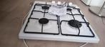 Gaskookplaat met elektrische ontsteking - 50x58 cm, Witgoed en Apparatuur, Kookplaten, Gebruikt, Gas, Vrijstaand, 4 kookzones