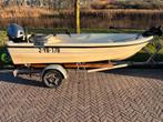 Rhea Gipsy 430 Fish boot + Yamaha 25pk vaarklaar!, Ophalen, Gebruikt, Overige typen