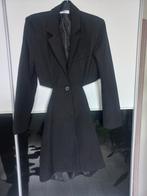 TESS V blazer jurk, TESS V, Zwart, Ophalen of Verzenden, Knielengte