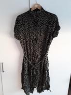 H&M Divided Groen/Zwarte Panterprint Jurk Maat 2XL, Kleding | Dames, Grote Maten, H&M, Verzenden, Trui of Vest, Zo goed als nieuw