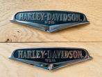 Harley Davidson Tankembleem Logo - Vintage, Motoren, Onderdelen | Harley-Davidson, Ophalen of Verzenden, Gebruikt