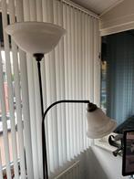 Vloerlamp (schemer-en leeslamp), Huis en Inrichting, Ophalen, Gebruikt, Glas, 150 tot 200 cm